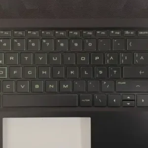 Preferatul clienților Carcasa superioara cu tastatura palmrest Laptop Gaming, HP, Pavilion 15-DK, 15T-DK, TPN-C141, AP2K8000310, L57593-271, L57593-001, AP2K8000310, AM2K8000400, iluminata, verde, US, SH