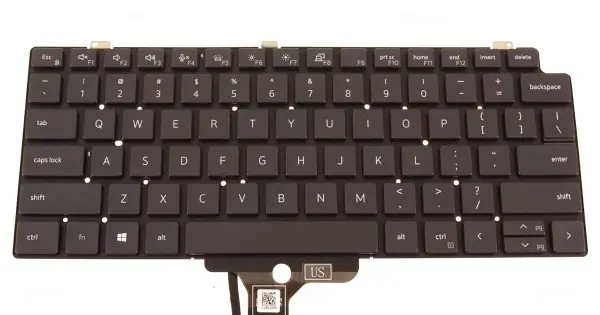 Tastatura Laptop 2-in-1, Dell, Latitude 7310, P34S, P34S001, 1VJ7V, 01VJ7V, 0272W0, iluminata, layout US Preferatul clienților