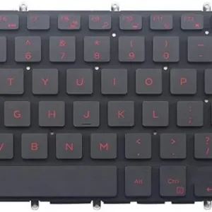Lichidare de stoc Tastatura Laptop, Dell, Latitude 3590, P75F, P75F001, iluminata, rosie, layout US