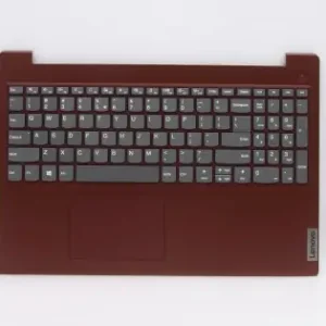 Ultima șansă Carcasa superioara cu tastatura palmrest Laptop, Lenovo, V15 G1 IML Type 82NB, 5CB0X57620, AM1JV000300, AP1JV000650, Coral Red, layout US