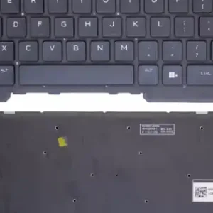 Preferatul clienților Tastatura Laptop Gaming, Dell, G16 7635, P122F, P122F003, iluminata, RGB 4 Zone, neagra, layout US