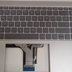 Livrare rapidă Carcasa superioara cu tastatura palmrest Laptop, HP, 250 G10, 255 G10, N36753-001, N36753-271, EA0PD007010-1, TSCEA0PD007010, iluminata, argintie, layout US