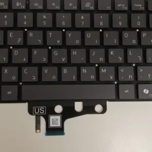 Comandă acum Tastatura Laptop, Dell, Precision 3470, 3480, 009N23, iluminata, neagra, layout HB/HEB (ebraica)