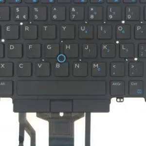 Tastatura Laptop, Dell, Latitude 14 E7480, P73G, P73G002, 0K9V28, 09170J, dual point, iluminata, neagra, layout UK Cumpără online