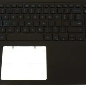 Cel mai bun preț Carcasa superioara cu tastatura palmrest Laptop Gaming, Dell, G5 5500, P89F, P89F003, 2DPKM, 02DPKM, 2M76H, 02M76H, 460.0K702.0012, Selek G3 MLK 60W, pentru placa video GTX 1650, iluminata, albastra, layout US