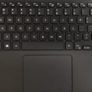 Doar azi Carcasa superioara cu tastatura palmrest Laptop, Dell, XPS 15 9560, P56F, P56F001, Y2F9N, 0Y2F9N, 86D7Y, 086D7Y, AQ1U1000100, iluminata, neagra, layout US