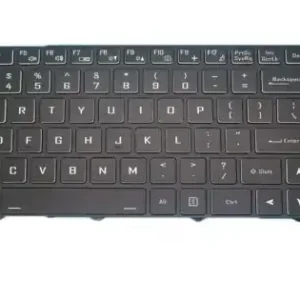 Doar azi Tastatura Laptop, Schenker XMG Focus 17-M22 NP70PNP, iluminata, neagra, layout US