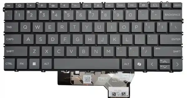 Cumpără online Tastatura Laptop 2-in-1, HP, Envy X360 16-AC, 16-AD, TPN-C174, iluminata, gri, layout US