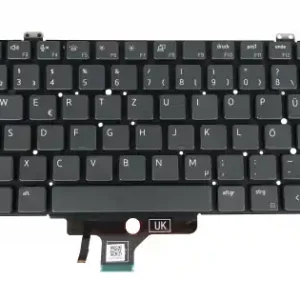 Reducere specială Tastatura Laptop, Dell, Precision 3470, 3480, iluminata, neagra, layout DE (germana)