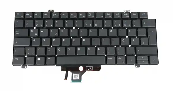 Reducere specială Tastatura Laptop, Dell, Precision 3470, 3480, iluminata, neagra, layout DE (germana)