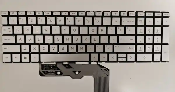 Ieftin Tastatura Laptop, HP, Envy 17-DA, 17T-DA, iluminata, argintie, layout US
