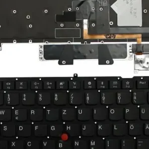 Vezi acum Tastatura Laptop, Lenovo, ThinkPad X1 Carbon 5th Gen Type 20HQ, 20HR, 20K3, 20K4, iluminata, layout DE (germana)