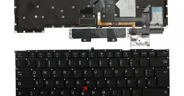 Vezi acum Tastatura Laptop, Lenovo, ThinkPad X1 Carbon 5th Gen Type 20HQ, 20HR, 20K3, 20K4, iluminata, layout DE (germana)