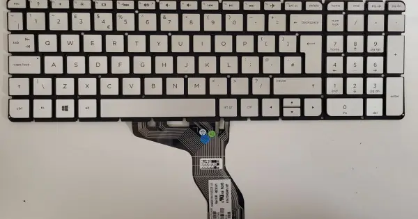 Tastatura Laptop, HP, Pavilion 17-AB, iluminata, argintie, layout UK Ofertă limitată