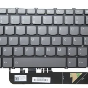 Tastatura Laptop, Lenovo, ThinkBook 13s G4 IAP Type 21AR, iluminata, gri, layout US Premium