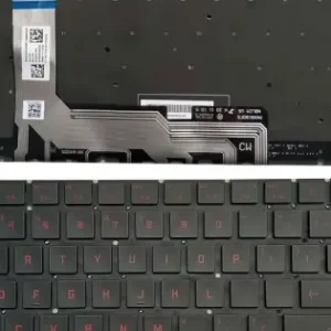Cumpără online Tastatura Laptop, HP, Omen 16-K, iluminata, rosie, layout US