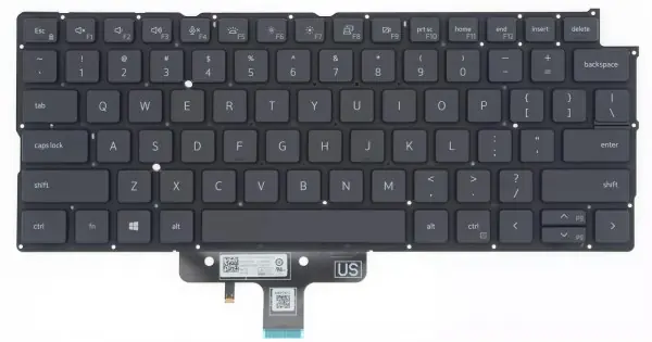 Ofertă limitată Tastatura Laptop 2in1, Dell, Latitude 9420, 9430, 00Y0GG, 0Y0GG, iluminata, layout US