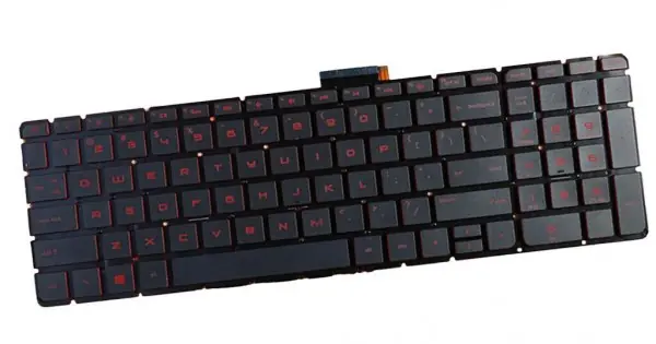 Tastatura Laptop, HP, Pavilion 17-AB, iluminata, rosie, layout US Promoție
