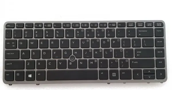 Reduceri Tastatura Laptop, HP, ZBook 14 Mobile Workstation, iluminata, cu mouse pointer, 762758-001, layout US