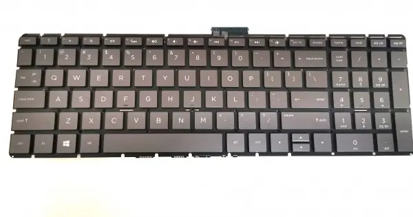 Plată securizată Tastatura Laptop, HP, Pavilion 17-W, 17T-W, TPN-Q174, iluminata, gri, layout US