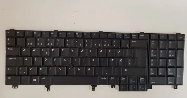 Tastatura Laptop, Dell, Precision M4600, M4700, M4800, M6600, M6700, M6800, 05HX99, iluminata, layout DA (Daneza) Super ofertă