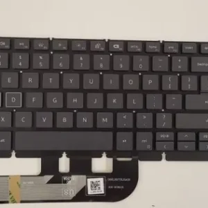 Plată securizată Tastatura Laptop, Dell, Inspiron, P105F, P105F001, P105F004, P105F005, 0R2GPD, 0TJ0J6, R2GPD, NSK-DEFABC, PK1336N1B00, DLM20K6, iluminare RGB 20 pini, layout US