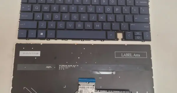Comandă acum Tastatura Laptop, HP, Spectre x360 14-EF, TPN-C155, iluminata, albastra, layout US