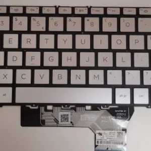 Tastatura Laptop 2in1, HP, Envy X360 13-BF, TPN-C161, N15666-001,N15666-B31, iluminata, argintie, layout US Doar azi