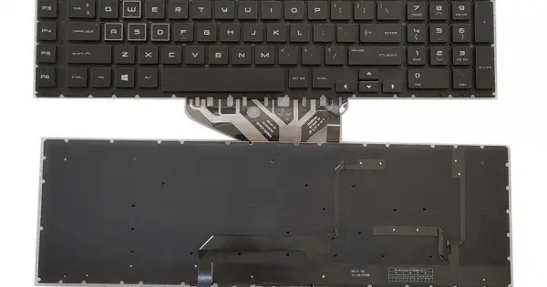 Mai ieftin Tastatura Laptop, HP, Omen 5 Plus 17-CB, TPN-C144, iluminata RGB, layout US