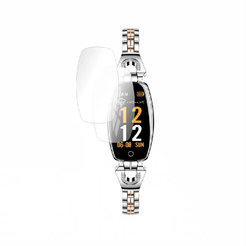 Folie de protectie Antireflex Mata Smart Protection Smartwatch Bratara fitness fashion H8 – 2buc x folie display Nu rata