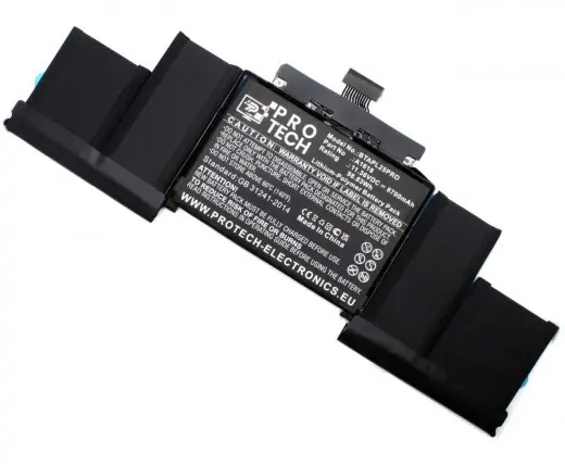 Baterie Apple MacBook Pro Retina 15 A1398 Mid 2015 Protech High Quality Replacement Cumpără online