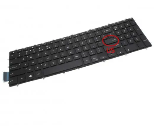 Plată securizată Tastatura Dell Inspiron 17 5767 iluminata