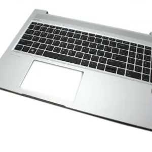 Tastatura HP ProBook 450 G7 Neagra cu Palmrest Argintiu Reducere specială