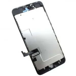 Reducere specială Display pentru iPhone 8 Plus LCD Negru Complet Cu Tablita Metalica Si Conector Amprenta
