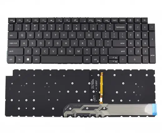 Tastatura Dell Latitude 3520 Neagra iluminata backlit Plată sigură
