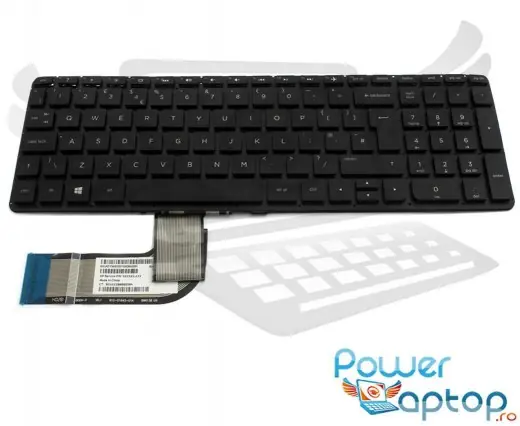 Tastatura HP Pavilion 15 P iluminata layout UK fara rama enter mare Premium