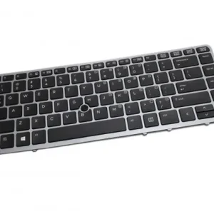 Discount Tastatura HP EliteBook 840 G2 neagra cu rama gri iluminata backlit