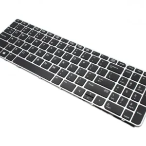 Tastatura HP 821157-D61 Neagra cu Rama Argintie iluminata backlit Preferatul clienților