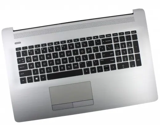 Tastatura HP ProBook 470 G7 Neagra cu Palmrest Argintiu si TouchPad iluminata backlit Ultima șansă