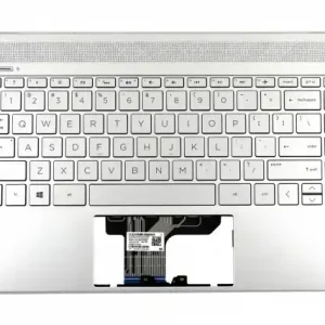 Ofertă exclusivă Tastatura HP Elitebook 840 G7 Neagra cu Palmrest argintiu iluminata backlit