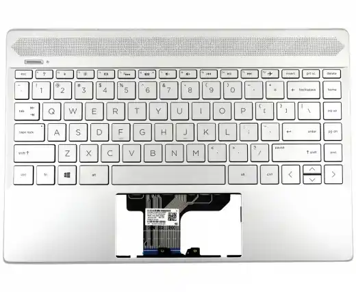 Ofertă exclusivă Tastatura HP Elitebook 840 G7 Neagra cu Palmrest argintiu iluminata backlit