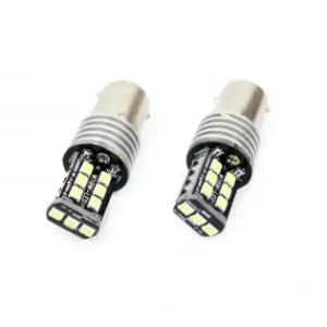Set Becuri Auto Cu Led Canbus Compatibil P21W Ba15S 15 Smd 7.5W Alb 12/24V, Destinat Competitiilor Auto Sau Off-Road Reducere de preț