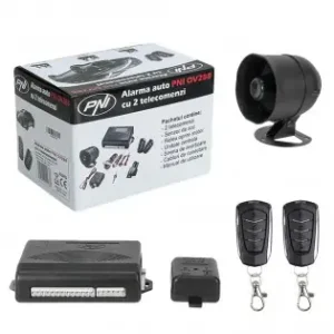 Ultima șansă Alarma Auto Cu 2 Telecomenzi Si Modul Inchidere Centralizata (Fara Actuatori)(Include Taxa De Timbru Verde)