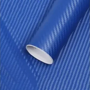 Ultima șansă Folie Colantare Auto Carbon 3D - Albastru (3M X 1,27M)