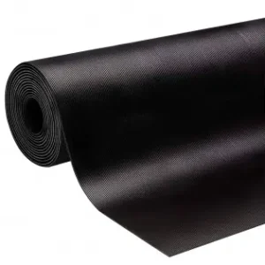 Covor Antiderapant Din Cauciuc, Linoleum Din Cauciuc Pentru Protectie Podea Auto - Model Striuri Fine Cumpărături sigure