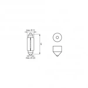Preț promoțional Bec 12V W1.2W 10W Eco Set 10 Buc Bosch