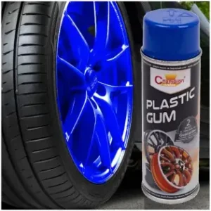 Spray Vopsea Cauciucata Pentru Jante, Culoare Albastra, 400Ml, Champion Color Reduceri
