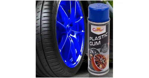 Spray Vopsea Cauciucata Pentru Jante, Culoare Albastra, 400Ml, Champion Color Reduceri