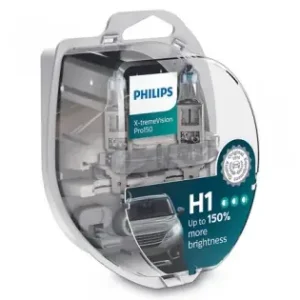 Livrare gratuită Set 2 Buc Becuri Auto H1 X-treme Vision Philips
