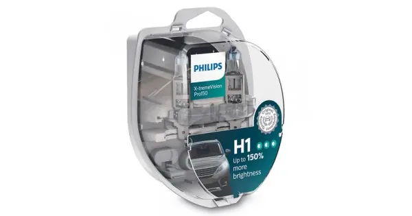Livrare gratuită Set 2 Buc Becuri Auto H1 X-treme Vision Philips